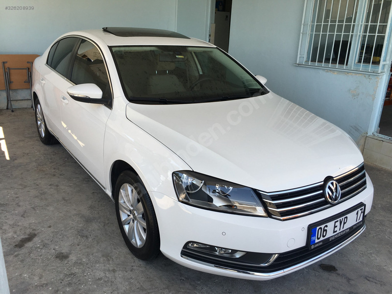 2013 passat 1.6 tdi f1 comfortline dsg içi bej sunroof'lu full