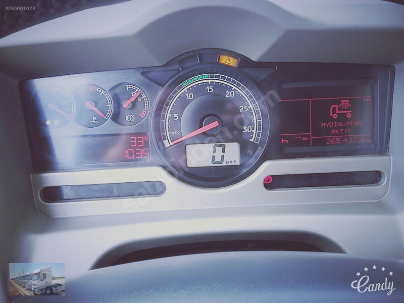 Merkez tir ve kamyon pazarindan renault 460 2012 klimali