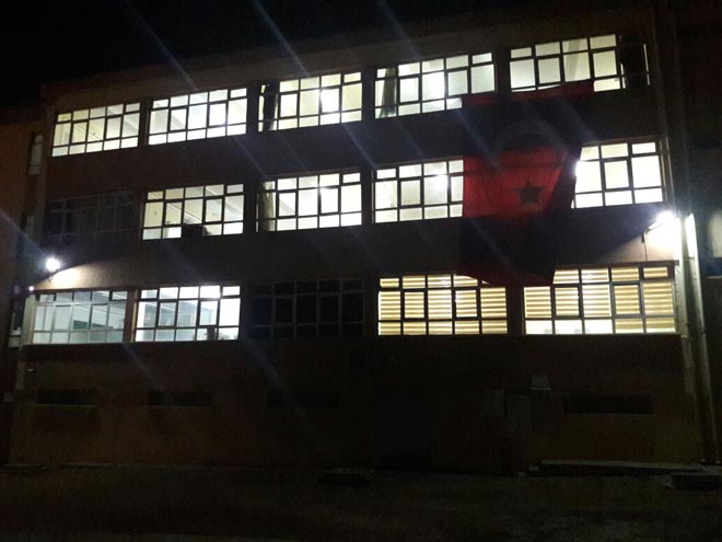 Okullar dan Darbe Girişimine Tepki