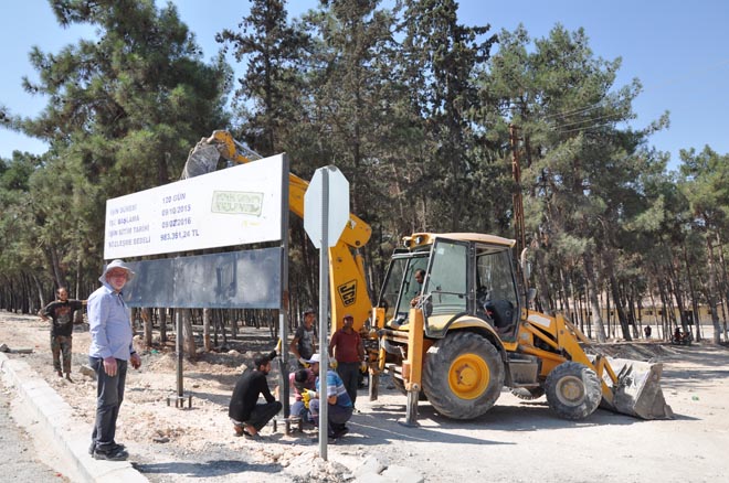 Çamlik Mesire Alanında Çalişmalar Hızlandirildi