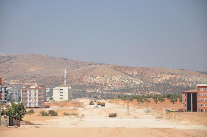 35 metrelik çevre yolu nda çalişma devam ediyor