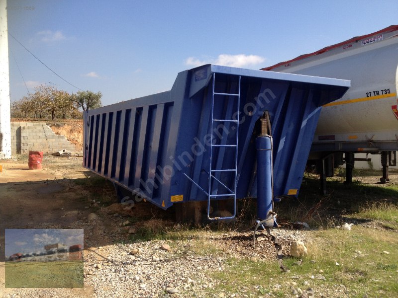 Güneş otomotiv den 2013 model damper dorse teknesi