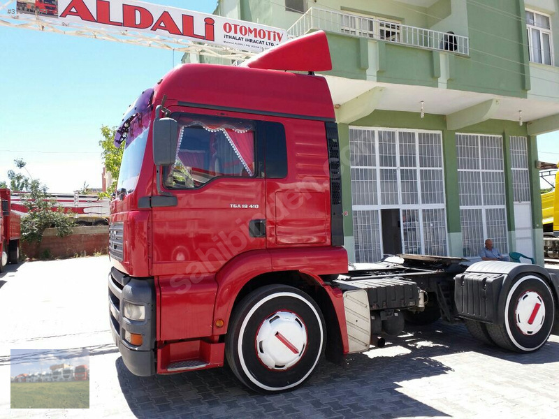Güneş otomotivden 2004 model man tga 18.410 çekici