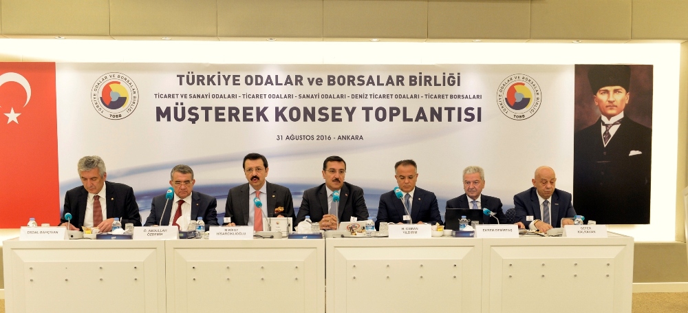 Özyurt TOBB Müşterek Konsey Toplantısına katıldı.