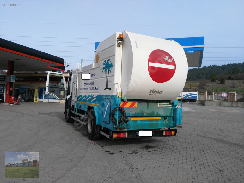Güneş otomotivden ford cargo 1824 konteynir yikama araci