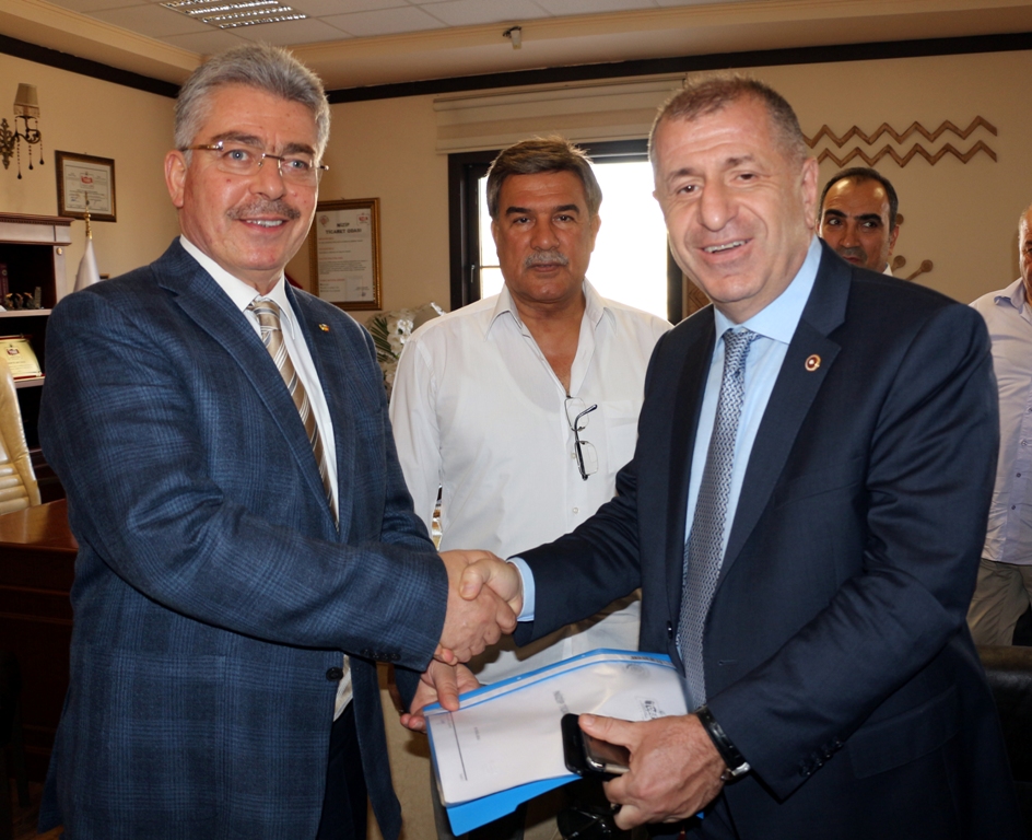 Gaziantep milletvekili ümit özdağ dan nizip ticaret odasi na ziyaret