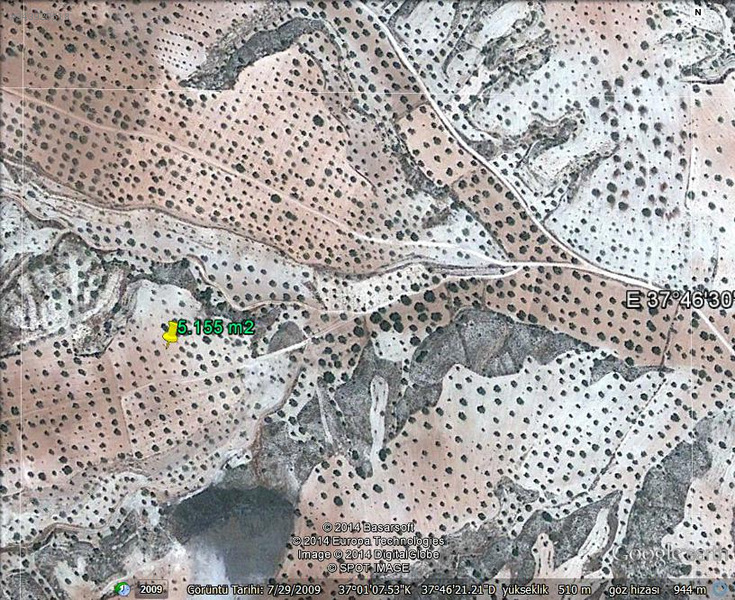 nizip karşıyaka mahallesinde imara 600 metre yakın arazi