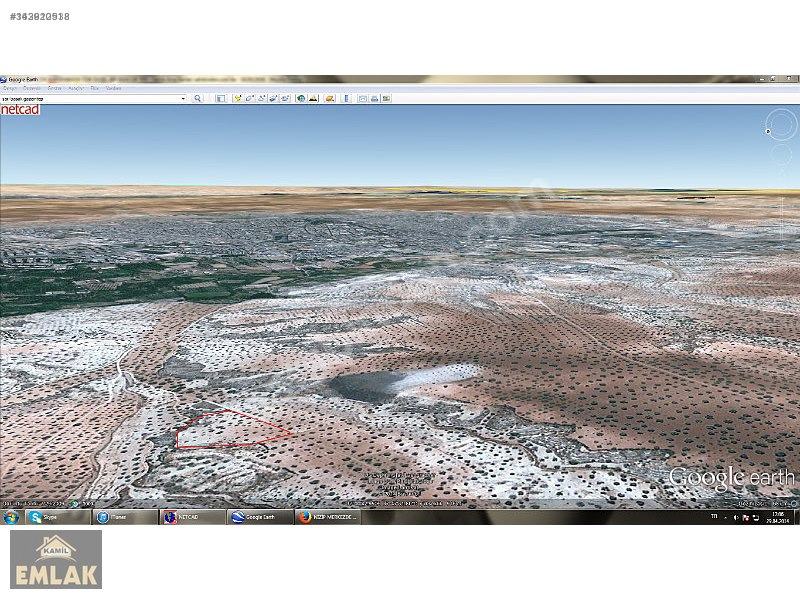 nizip karşıyaka mahallesinde imara 600 metre yakın arazi