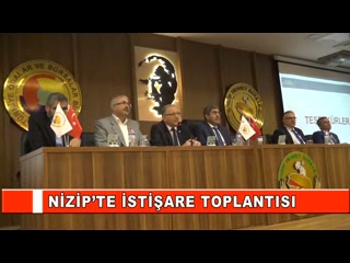 Nizip te İstişare Toplantısı