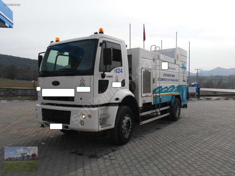Güneş otomotivden ford cargo 1824 konteynir yikama araci
