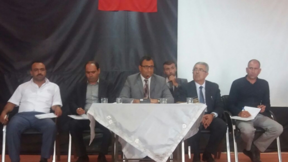 Nizip Kaymakamı Harun SARIFAKIOĞULLARI Suriyeli Öğretmen ve Mahalle Muhtarları ile To