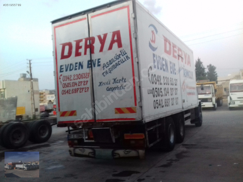 özkiliç otomotivden 1998 model kapali kasa 2520 ford cargo