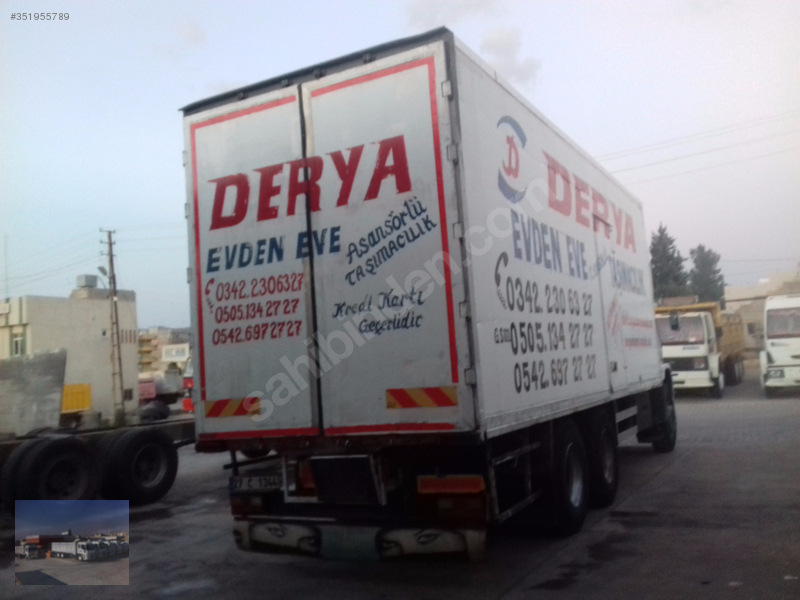 özkiliç otomotivden 1998 model kapali kasa 2520 ford cargo