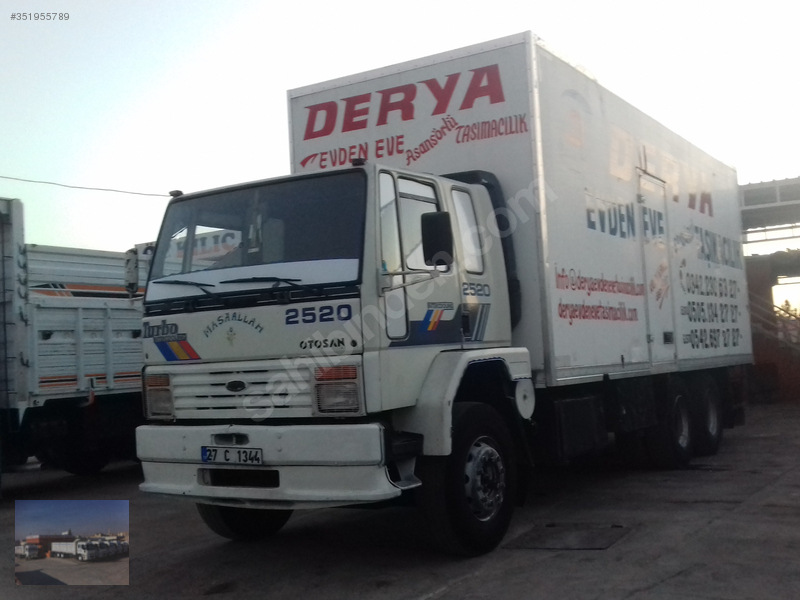 özkiliç otomotivden 1998 model kapali kasa 2520 ford cargo