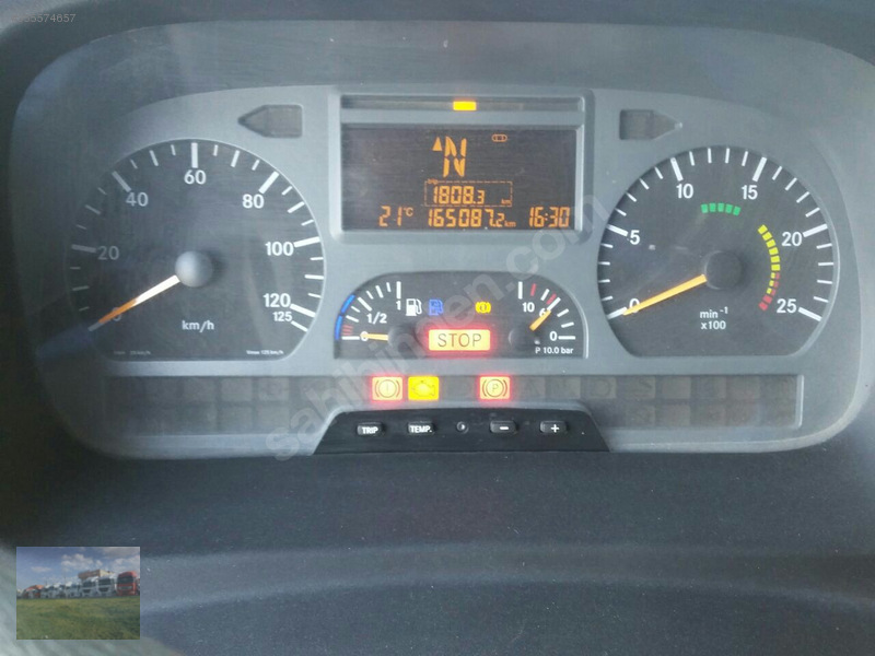 Güneş otomotivden 2011 model mercedes axor roterdarli çekici