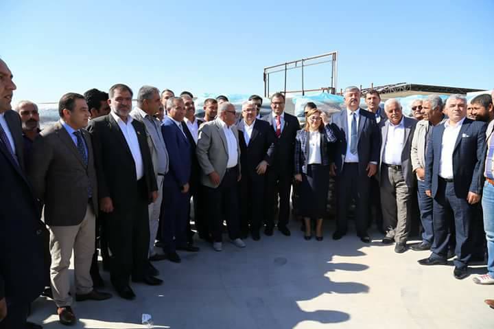 Çiftçilerimize yönelik tohumluk dağıtım töreni düzenlendi.