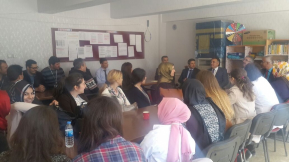 Il milli eğitim müdürü sayin cengiz mete ilçemizuluyatir  ilkokulu ve ortaokulunu ziy