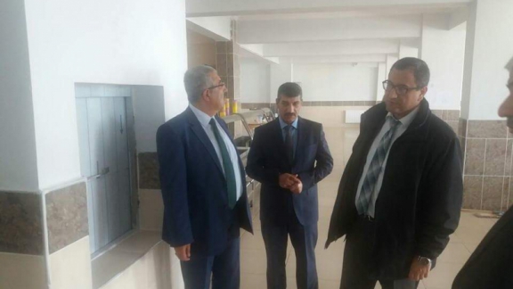 Nizip Kaymakamı Sayın Harun SARIFAKIOĞLLARI ilçemiz İbn-i Sina Mesleki ve teknik Anad