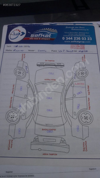 Sahibinden boyasiz 1.4 kilimali clio motor%80