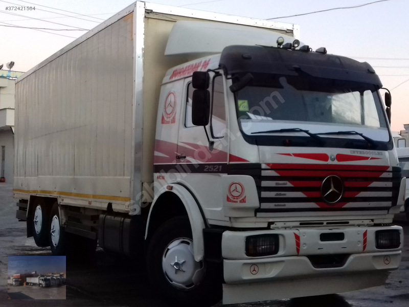 öz kiliç otomotivden 1996 model 2521 mercedes kapali kasa
