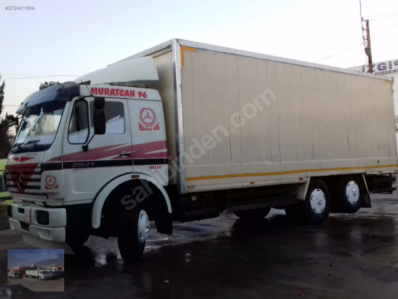 öz kiliç otomotivden 1996 model 2521 mercedes kapali kasa
