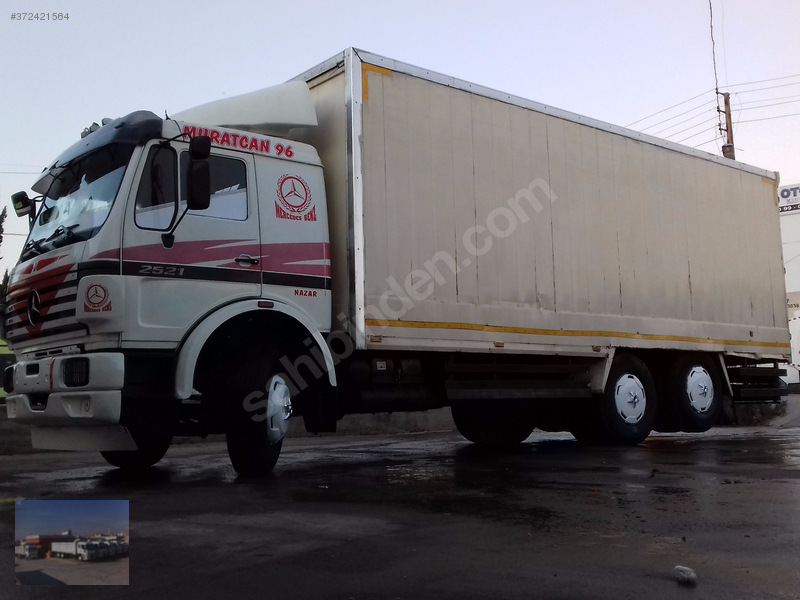 öz kiliç otomotivden 1996 model 2521 mercedes kapali kasa