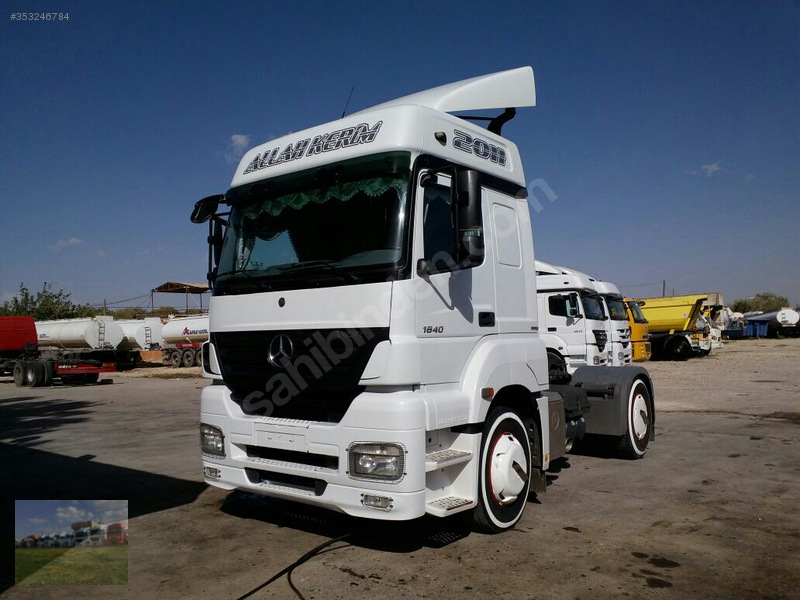 Güneş otomotivden 2011 model mercedes axor 1840 çekici