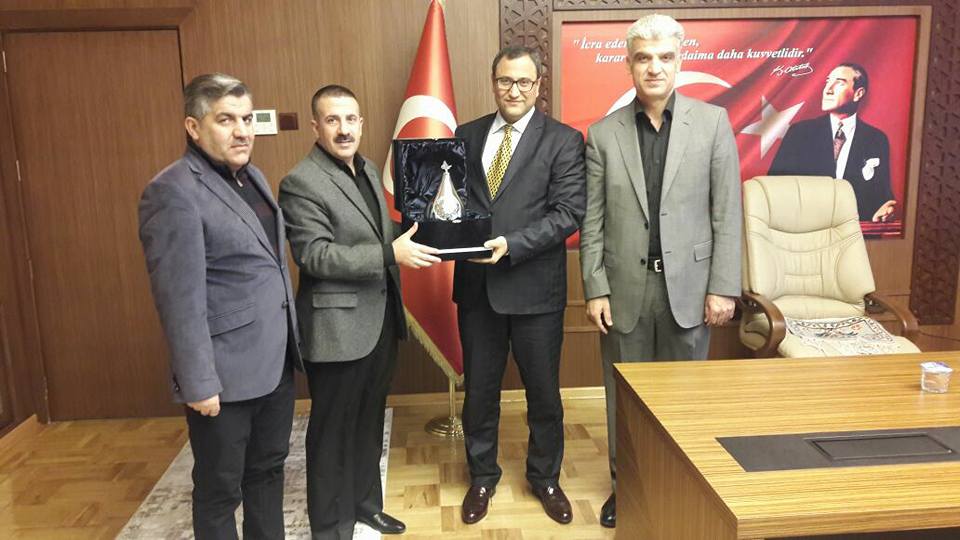 Memur-Sen Gaziantep İl Başkanı Ahmet GÖK ve İlçe Başkanı Mehmet ÇELİK, Nizip Kaymakam Memur-Sen Gaziantep İl Başkanı Ahmet GÖK ve İlçe Başkanı Mehmet ÇELİK, Nizip Kaymakam