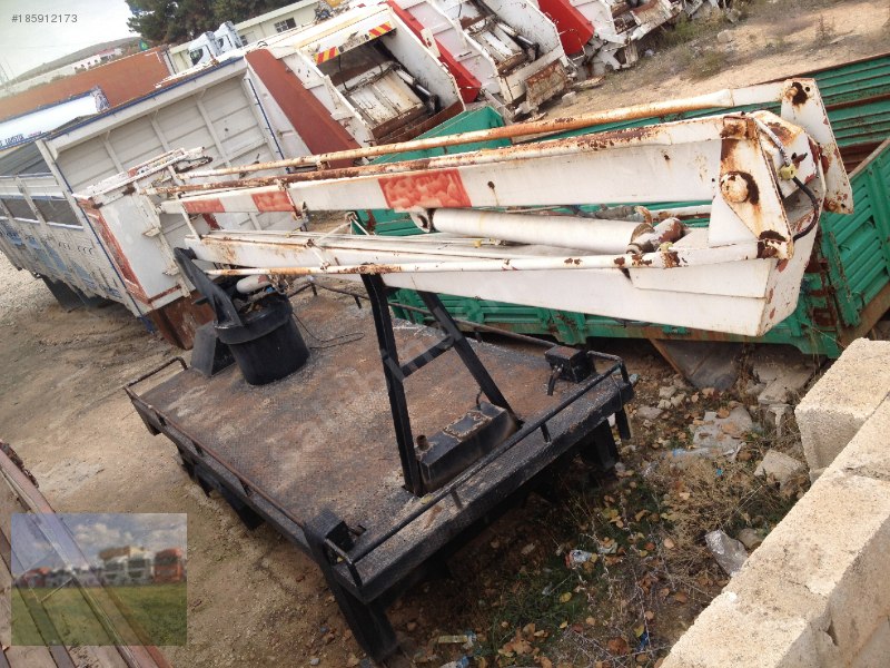 Güneş otomotivden 14 metre platforma