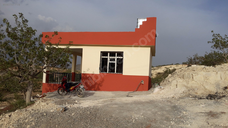 Unversite yolunda satlik bag evi elektirik su icinde hazir.