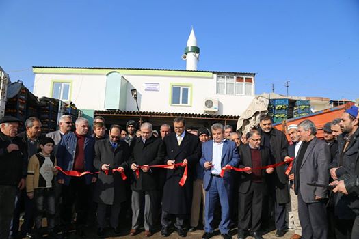 Hazreti yasir cami nin açilişi yapildi