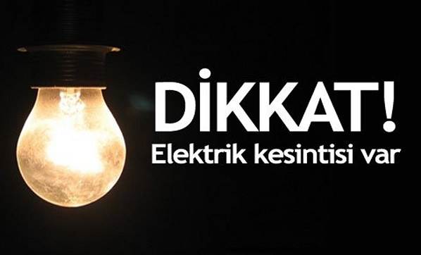 Nizip te elektrik kesintisi