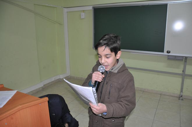 öğrencilerin şiir sevgisi