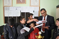 Kaymakam sarifakioğulari karne dağitti