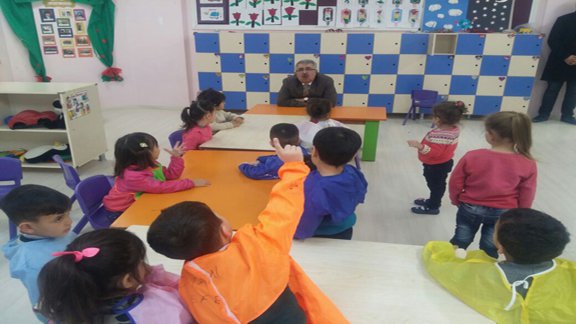 İlçe Milli Eğitim Müdürümüz Sayın Cengiz GÜNDEŞ Nizip Anaokulunu Ziyaret etti.