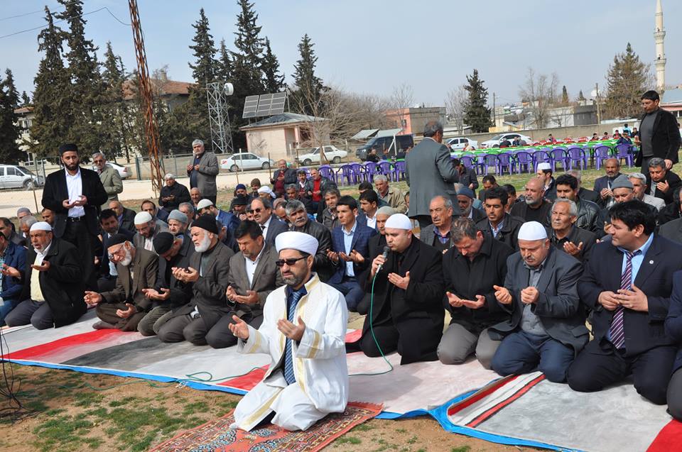 Vatandaşlar yağmur duasina çikti