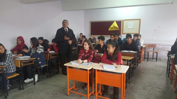 İlçe Milli Eğitim Müdürümüz Sayın Cengiz GÜNDEŞ Nizip Anadolu Lisesi´ni Ziyaret Etti.