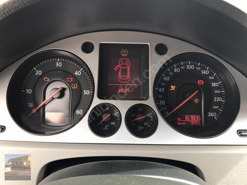 ORJİNAL 167 binde 2008 Wolkswagen PASSAT 2.0 TDI Comfordline