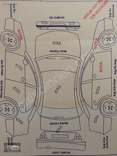 Arkis otomotiv den bakimli opel corsa