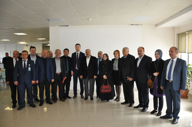 Nizip devlet hastanesi idarecileri hayirseverleri unutmadi