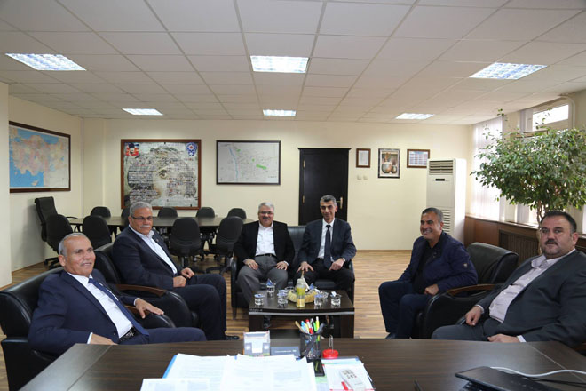 Akdoğan dan emniyet müdürü ne ziyaret