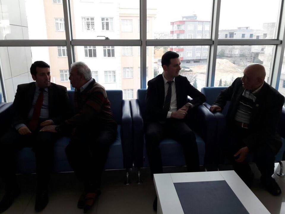 Nizip devlet hastanesi yönetimi huzurevini ziyaret etti
