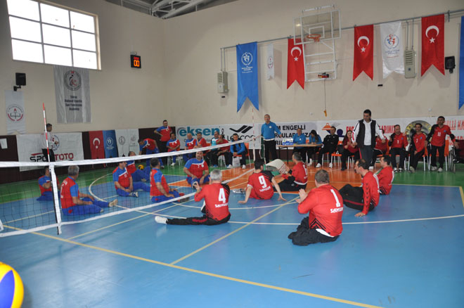 Engelli sporcular müsabakada buluştu