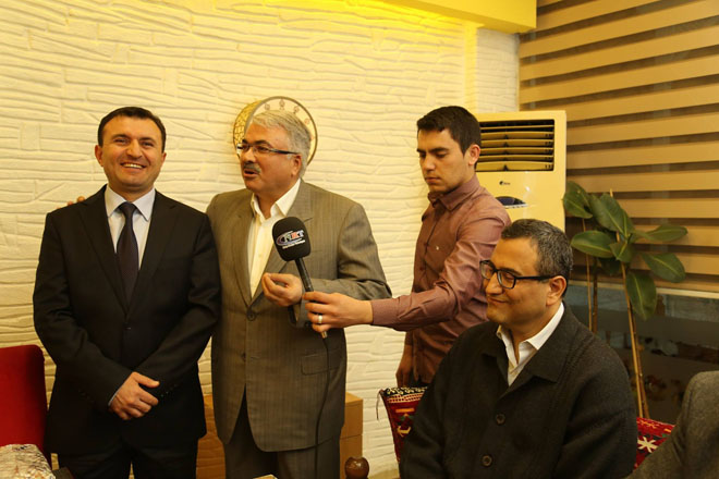 Akdoğan dan jandarma komutani onuruna yemek