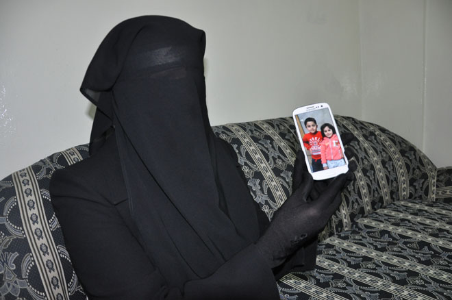 Suriyeli annenin çocuklarina kavuşma özlemi