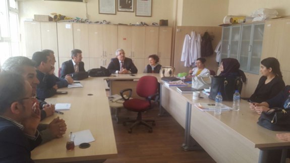 İlçe Milli Eğitim Müdürümüz Cengiz GÜNDEŞ Hasan Çapan Anadolu Lisesi´ni Ziyaret Etti.