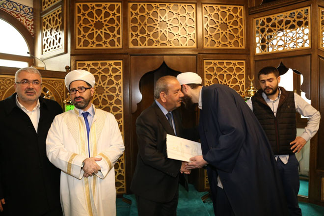 Haci fatma mehmet cankesen külliyesi ibadete açildi