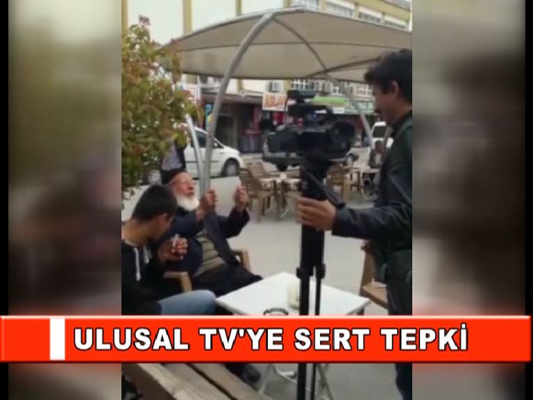 Ulusal tv ye sert tepki