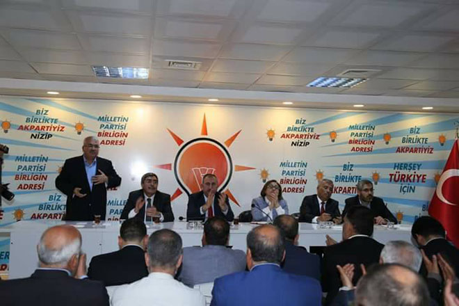 Gül ve şahin den nizip e teşekkür ziyareti