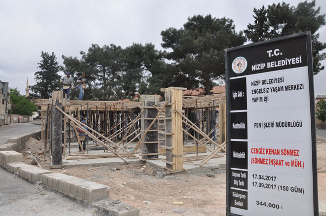 Nizipte engelsiz yaşam merkezi yapiliyor
